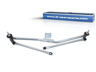DT Spare Parts - Wiper linkage, without motor, L: 673 mm - 4.69010