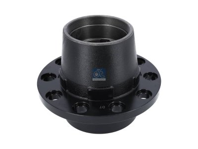 DT Spare Parts - Wheel hub, without bearings, d1: 120 mm, d2: 150 mm, D: 270 mm, 10 bores, b: 22 mm, P: 225 mm, M125 x 2, H: 205 mm - 10.10590