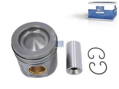 DT Spare Parts - Piston, complete with rings, D: 128 mm, L: 135.1 mm - 4.61130