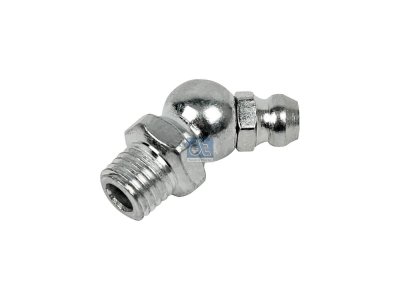 DT Spare Parts - Grease nipple, M8 x 1, ?: 45 , DIN 71412 B - 1.15221 - 10 Pack