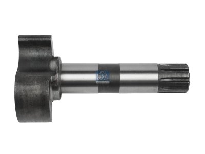 DT Spare Parts - Brake camshaft, left, D: 38 mm, SAE 1 1/2'' 10, L1: 210 mm, L2: 40 mm, L3: 159 mm, 10 teeth - 1.18175