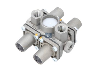 DT Spare Parts - 4-circuit-protection valve, M16 x 1,5, M22 x 1,5, max. 20 bar, Po21: 6.5 bar, Po22: 6.5 bar, Po23: 6.5 bar, Po24: 6.5 bar, Pc21: 4.5 bar, Pc22: 4.5 bar, Pc23: 4.5 bar, Pc24: 4.5 bar - 1.18303