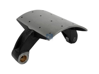 DT Spare Parts - Brake shoe, b: 6.9 mm, W: 254 mm - 1.18772