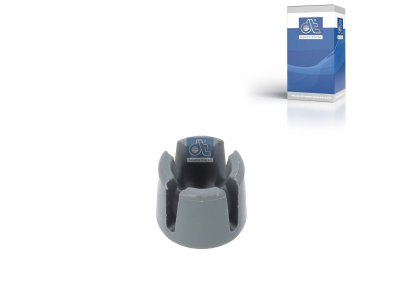 DT Spare Parts - Ball socket, d: 15 mm, D: 22 mm, H: 19.2 mm - 1.21044 - 10 Pack