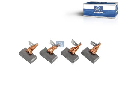 DT Spare Parts - Carbon brush set, starter - 1.21323