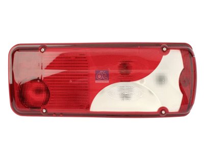 DT Spare Parts - Tail lamp glass, right, L: 400 mm, H: 160 mm - 1.21831SP