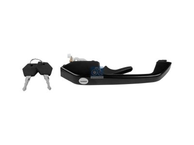 DT Spare Parts - Door handle, outer, left - 1.22006