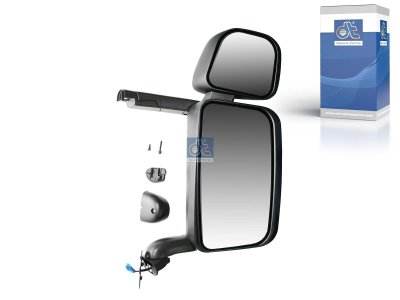 DT Spare Parts - Main mirror, complete, right, heated, electrical, r: 300 mm, R: 1200 mm - 1.22863