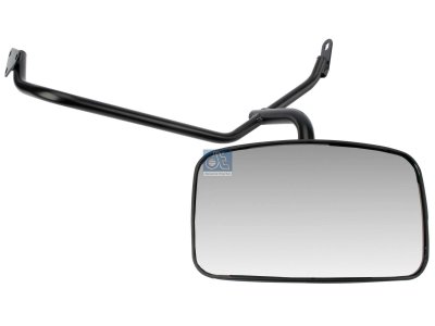 DT Spare Parts - Front mirror, with bracket, R: 300 mm - 1.22953