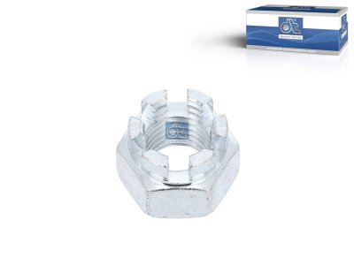 DT Spare Parts - Castle nut, M16 x 2, 8 - 1.25026 - 10 Pack