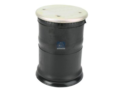 DT Spare Parts - Air spring, with steel piston, D: 227 mm, Dmax: 320 mm, M10 x 1,5, M12 x 1,75, L: 590 mm - 1.25066