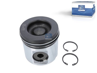 DT Spare Parts - Piston, complete with rings, D: 127 mm, L: 125.2 mm - 1.33151
