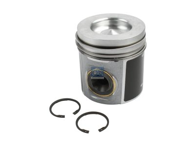 DT Spare Parts - Piston, complete with rings, D: 127 mm, L: 136 mm - 1.33156