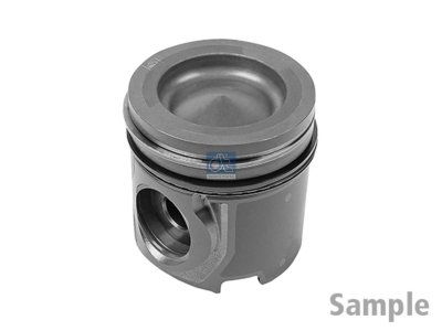 DT Spare Parts - Piston, complete with rings, D: 120.6 mm, L: 166.4 mm - 2.10425