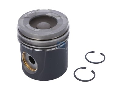 DT Spare Parts - Piston, complete with rings, D: 144 mm, L: 163.5 mm - 2.10444