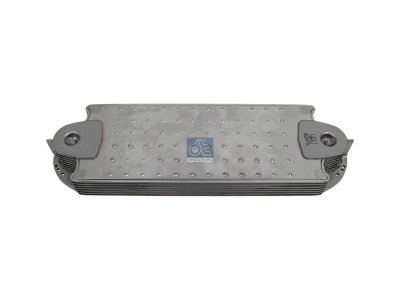 DT Spare Parts - Oil cooler, L: 410 mm, W: 126 mm, T: 44 mm - 2.11089