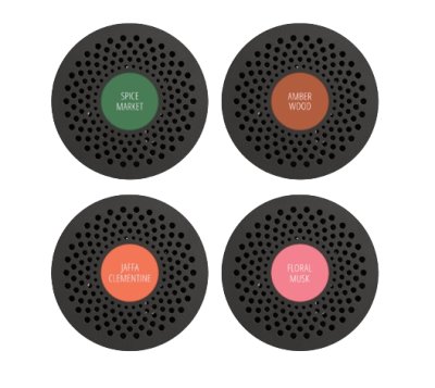 Moodo Smart Aroma Diffuser 4 Packs - Mediterranean Dreams