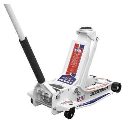 Sealey Low Profile Trolley Jack with Rocket Lift 3 Tonne