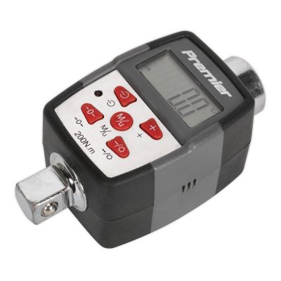 Sealey Premier Digital Torque Adaptor with Angle Function 1/2