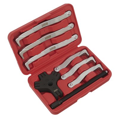 Sealey Fast Action Reversible Twin/Triple Leg Puller Set 150 & 220mm 8pc