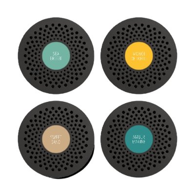 Moodo Smart Aroma Diffuser 4 Packs - Beach Party