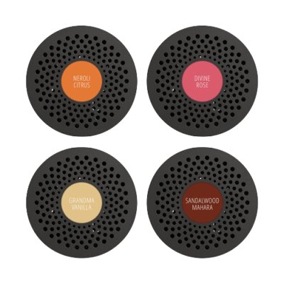 Moodo Smart Aroma Diffuser 4 Packs - The Gardens of Kanazawa