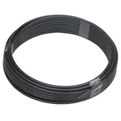 AIR PIPE 6 X 1MM BLACK NYLON 15MTR