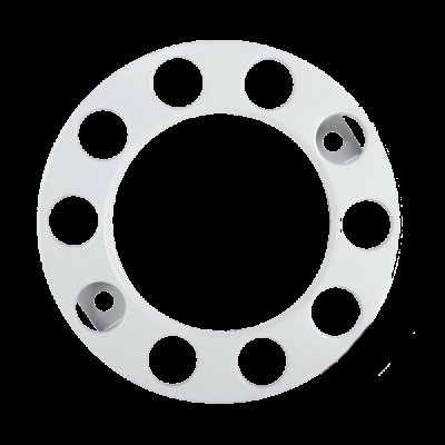 PAR628S White 10 Stud Nut Ring (Pair)