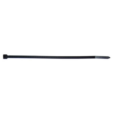 C16048B 160 X 4.8MM BLACK CABLE TIE (100PKT)