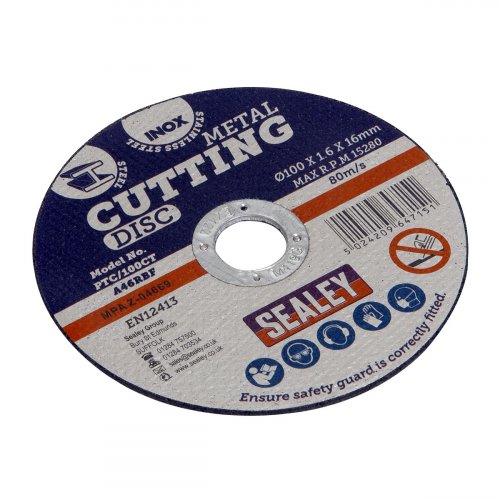 Cutting Disc Ø100 x 1.6mm Ø16mm Bore
