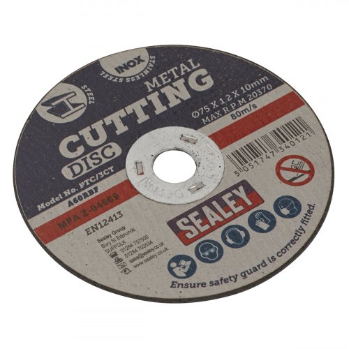 75 x 1.2mm Cutting Disc 10mm Bore