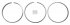 DT Spare Parts -  Piston ring kit - 2.90121 - 1 Pack