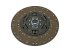 DT Spare Parts - Clutch disc, D: 430 mm, 24 teeth - 2.30298