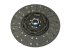 DT Spare Parts - Clutch disc, D: 430 mm, 24 teeth - 2.30291