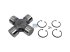 DT Spare Parts - Joint cross, D: 59 mm, L: 167 mm - 2.34008
