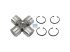 DT Spare Parts - Joint cross, D: 57 mm, L: 144 mm - 2.34003
