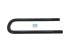 DT Spare Parts - U-bolt, M24 x 3, LTh: 66 mm, L: 370 mm, w: 91 mm - 2.62132 - 2 Pack