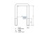 DT Spare Parts - U-bolt, M24 x 3, LTh: 70 mm, L: 210 mm, w: 102 mm - 2.61934 - 2 Pack