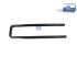 DT Spare Parts - U-bolt, M24 x 3, LTh: 70 mm, L: 470 mm, w: 92 mm - 2.62561 - 2 Pack