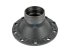 DT Spare Parts - Wheel hub, without bearings, d1: 112.7 mm, d2: 130 mm, D: 383 mm, 10 bores, b: 27.2 mm, H: 185 mm - 2.65221