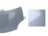 DT Spare Parts - Bumper, right, plastic, grey - 2.75055