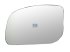 DT Spare Parts - Mirror glass, kerb observation mirror, R: 300 mm - 2.73271