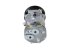 DT Spare Parts - Compressor, air conditioning, oil filled, 24 V, 8 PK, DP: 136 mm, 8 grooves - 2.76071