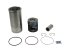 DT Spare Parts - Piston with liner, D: 120.6 mm - 2.90108