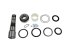 DT Spare Parts - King pin kit, with bearing, D1: 60 mm, D2: 40 mm, M40 x 1,5, L: 231.5 mm - 2.95015