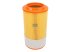 DT Spare Parts - Air filter, flame retardant, d: 171 mm, D: 268 mm, H: 508 mm - 3.18509