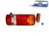 DT Spare Parts - Tail lamp, left, 24 V, Lb: 152 mm, L: 340 mm, H: 130 mm - 3.32011