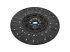 DT Spare Parts - Clutch disc, D: 380 mm, 10 teeth - 3.40043