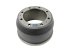 DT Spare Parts - Brake drum, D: 360 mm, 8 bores, b: 22 mm, P: 275 mm, d: 230 mm, H: 242 mm, B: 174 mm - 3.62007