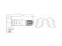 DT Spare Parts - Brake camshaft, left, D: 42 mm, L1: 544.5 mm, L2: 39.5 mm, L3: 491.5 mm, 26 teeth - 4.60405